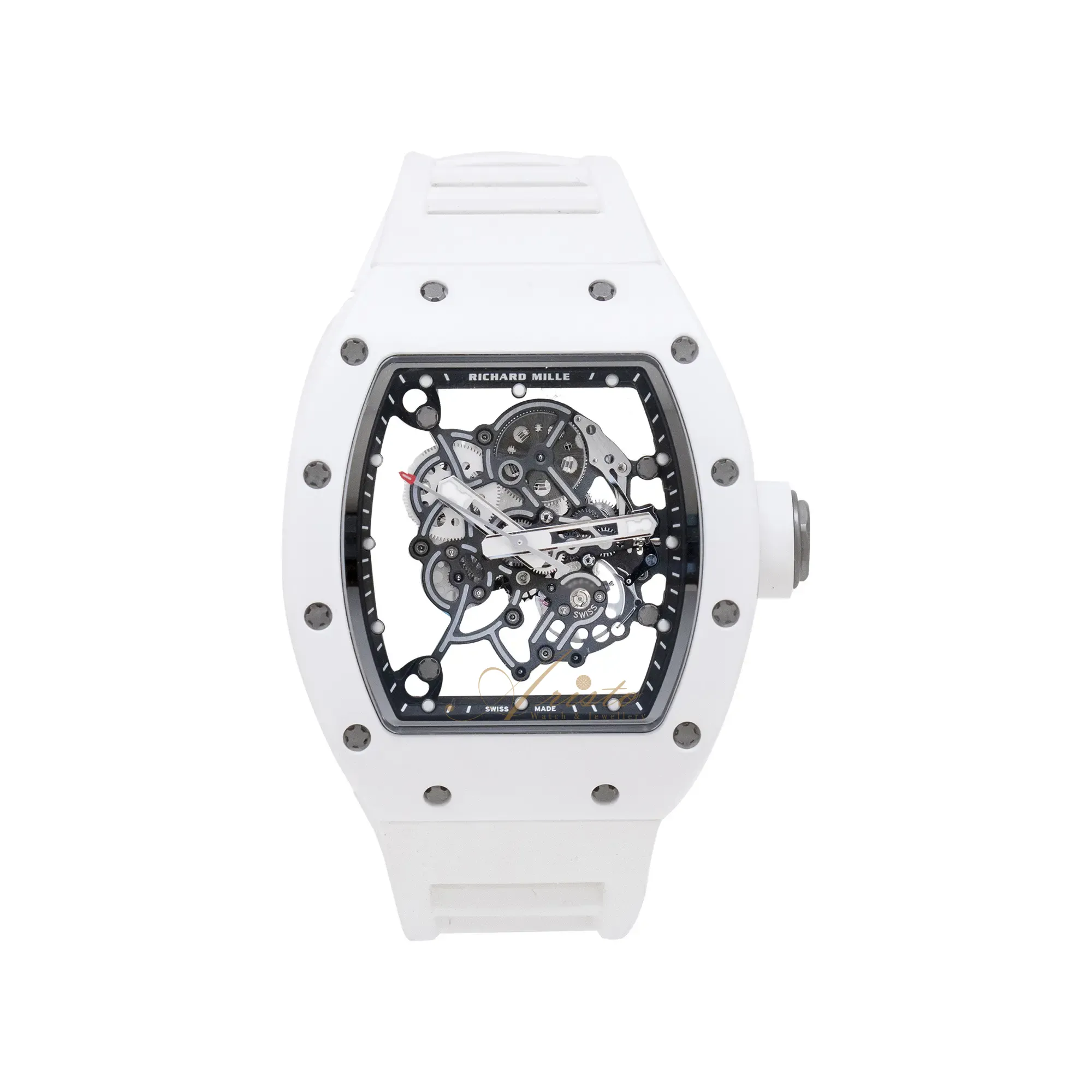 理查德米勒| RM055 White Ceramic - 貴族鐘錶